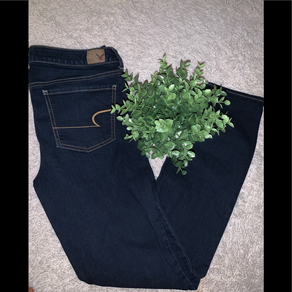 American Eagle Dark Wash Skinny Jeggings